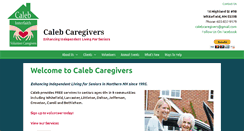 Desktop Screenshot of calebcaregivers.org