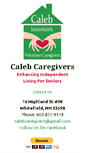 Mobile Screenshot of calebcaregivers.org